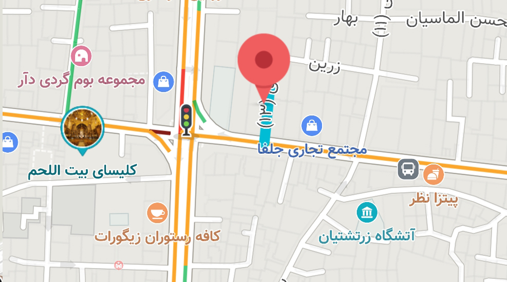 نقشه موقعیت مکانی